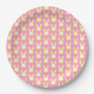 Easter Bunny Paper Plate
