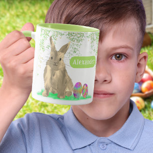 Easter Bunny Personalized Name Mug