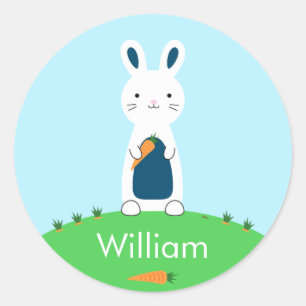Easter Bunny Personalized Stickers