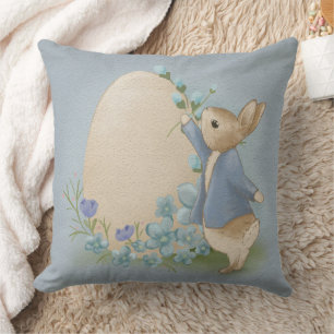  Easter Bunny Peter Throw Pillow