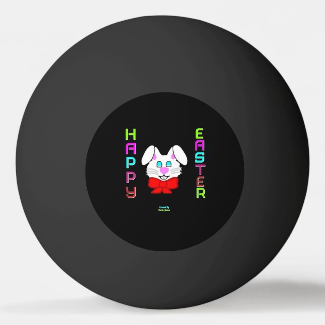 Easter Bunny Ping Pong Ball (Front)