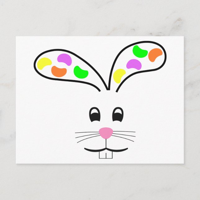 Easter Bunny Postcard (Front)