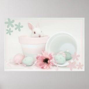 easter bunny poster