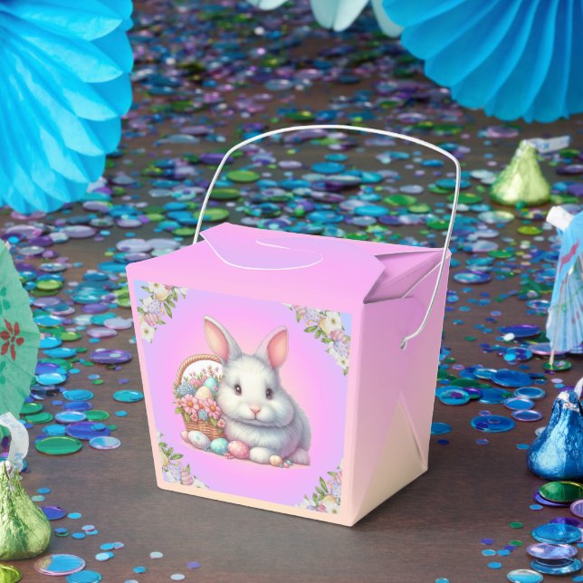 Easter Bunny Pretty Pastel Favor Box (Party)