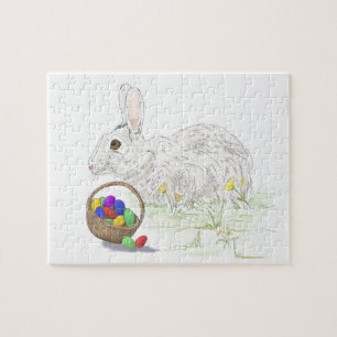 Easter bunny puzzle