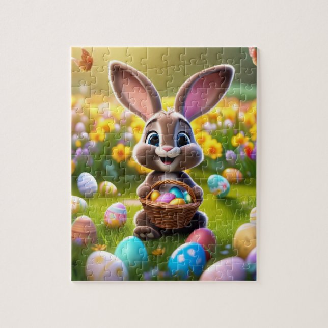 Easter Bunny Puzzzle Jigsaw Puzzle (Vertical)