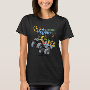 Easter Bunny Rabbit Monster Truck Toddler Boy Girl T-Shirt