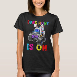 Easter Bunny Rabbit Monster Truck Toddler Boys Gir T-Shirt
