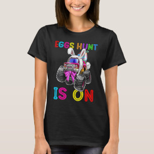 Easter Bunny Rabbit Monster Truck Toddler Boys Gir T-Shirt
