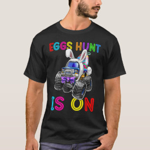 Easter Bunny Rabbit Monster Truck Toddler Boys Gir T-Shirt