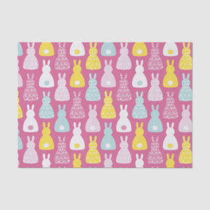 Easter Bunny Rabbit pattern Tissue Paper
