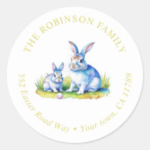 Easter Bunny Return Address