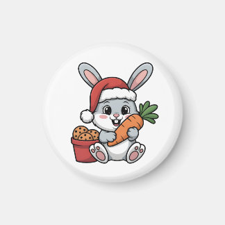 Easter Bunny’s Carrot Christmas Funny Cute Holiday Magnet