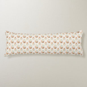 Easter Bunny Seamless Fabric – Pastel Cute Rabbit Body Pillow