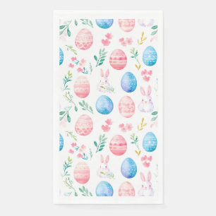Easter Bunny - Seamless Patterns Tissue Paper Napkin