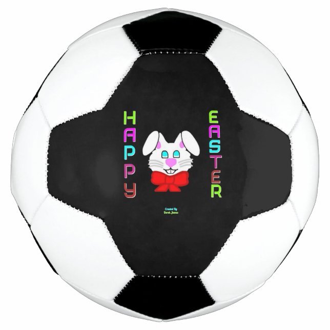 Easter Bunny Soccer Ball (Front)
