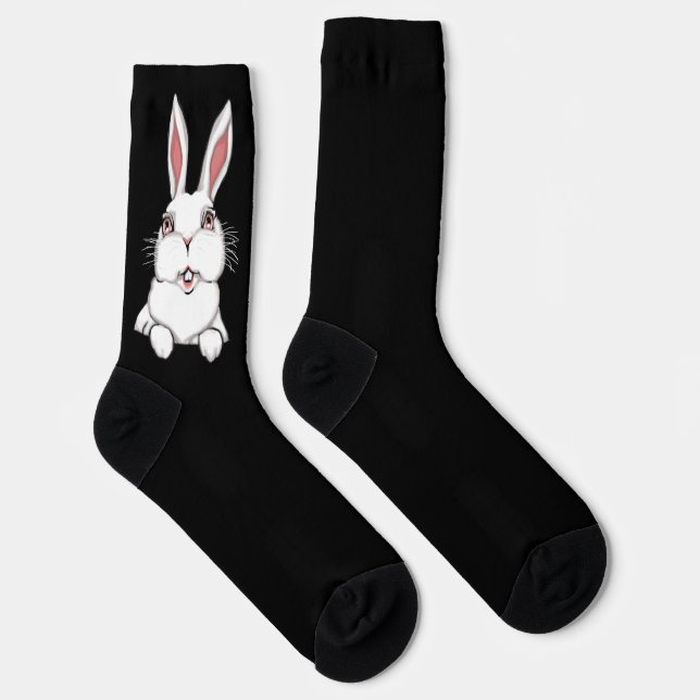 Easter Bunny Socks Festive Easter Socks Customize (Right)