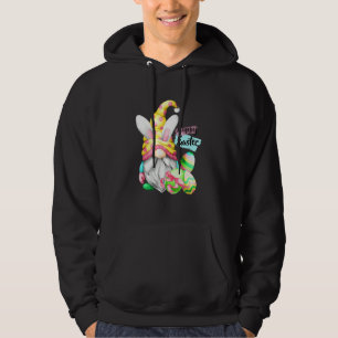Easter Bunny Spring Gnome Easter Egg Hunting And B Hoodie