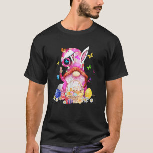 Easter Bunny Spring Gnome Easter Egg Hunting And B T-Shirt