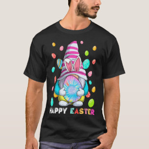 Easter Bunny Spring Gnome Easter Egg Hunting And B T-Shirt