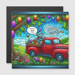 Easter bunny sprinkling his magic dust.