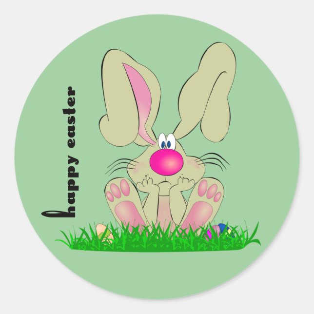 Easter Bunny Sticker (Front)