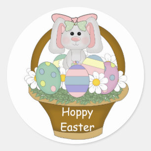 Easter Bunny sticker envelope seal Easter Letter