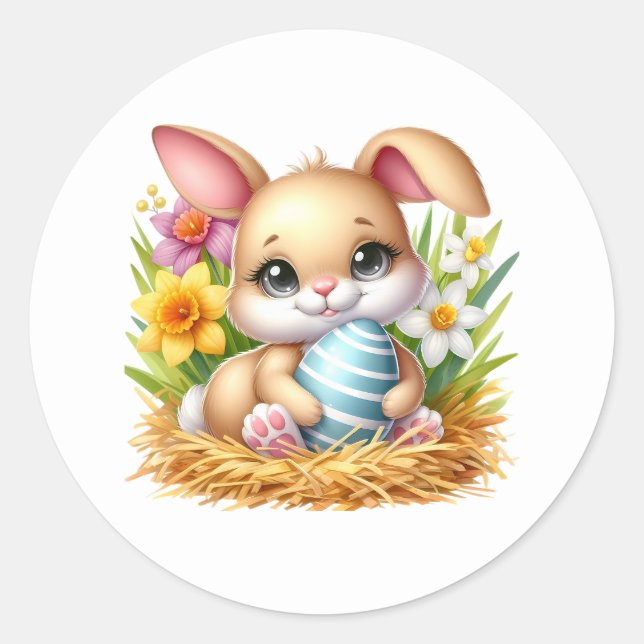 Easter Bunny Stickers (Devant)