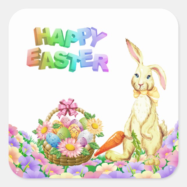 Easter Bunny Stickers (Front)