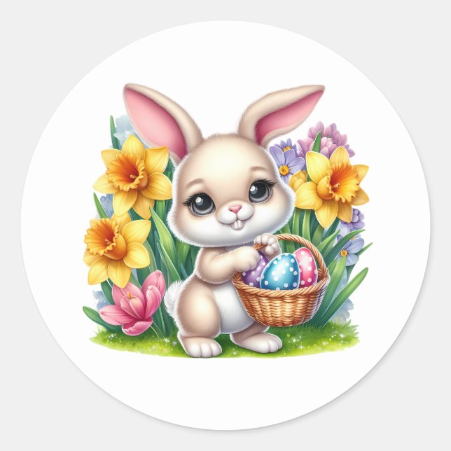 Easter Bunny Stickers (Devant)