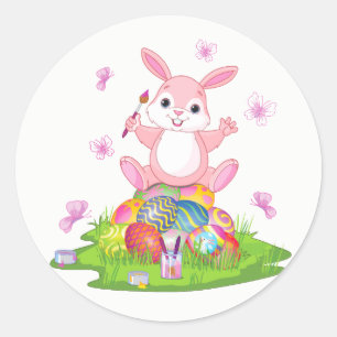 Easter Bunny Stickers