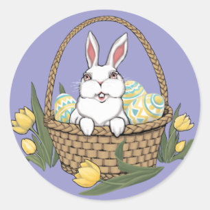 Easter Bunny Stickers Classic Easter Stickers