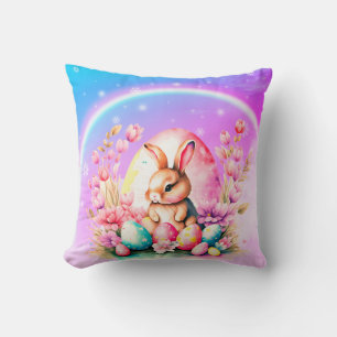 Easter Bunny  Throw Pillow