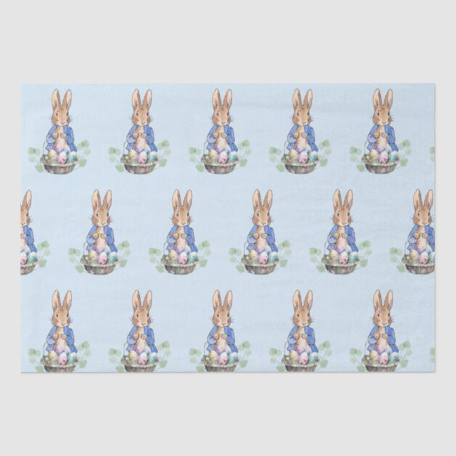 Easter bunny tissue paper (Front)