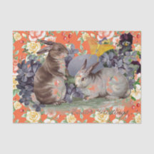 EASTER BUNNY Tissue Paper