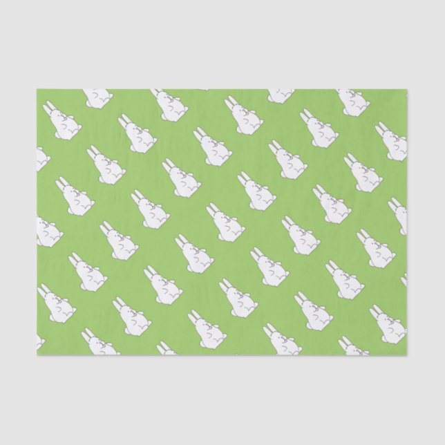 Easter bunny tissue paper (Front)