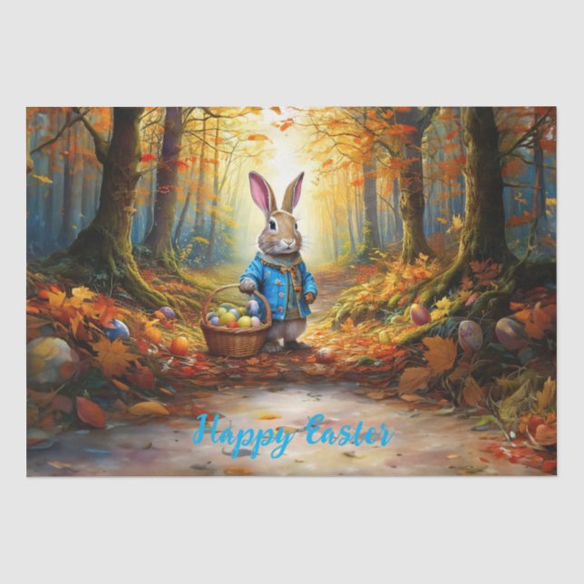 Easter Bunny  Tissue Paper (Front)