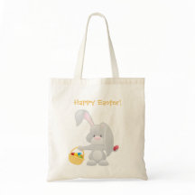 Easter Bunny Tote Bags