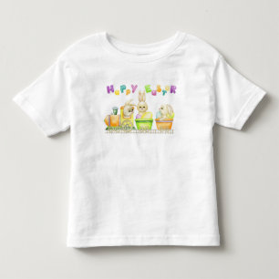 Easter Bunny Train Toddler T-shirt