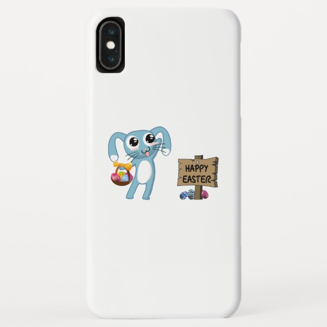 Easter Bunny wishes Happy Easter Case-Mate iPhone Case (Back)