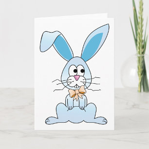 Easter Bunny With A Bow Tie Card