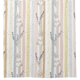Easter Bunny with Eggs Spring Pastel Pattern (9)