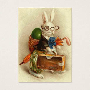 Easter Bunny with Glasses