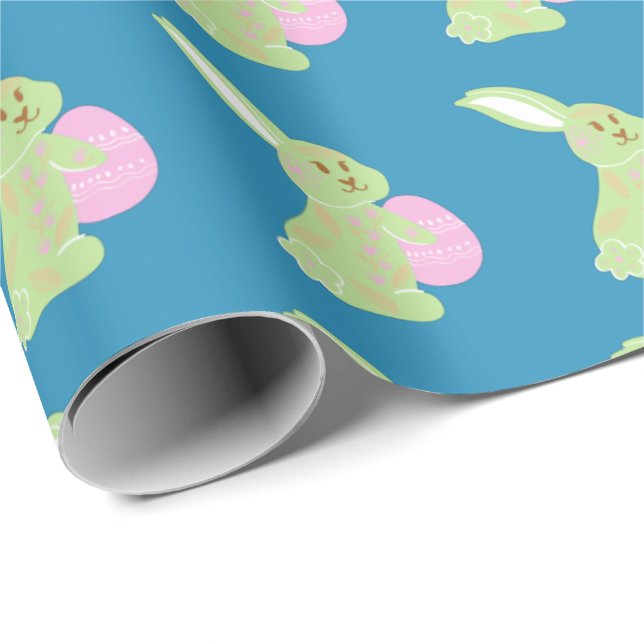 Easter Bunny Wrapping Paper (Roll Corner)