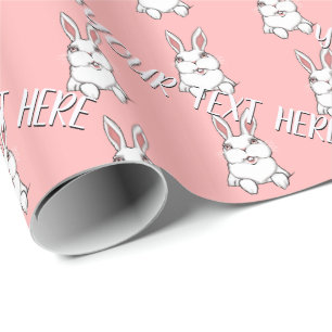 Easter Bunny Wrapping Paper Personalized Paper