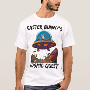 Easter Bunny's Cosmic Quest T-Shirt