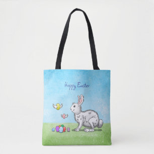 Easter Bunny's Egg Hunt Tote Bag
