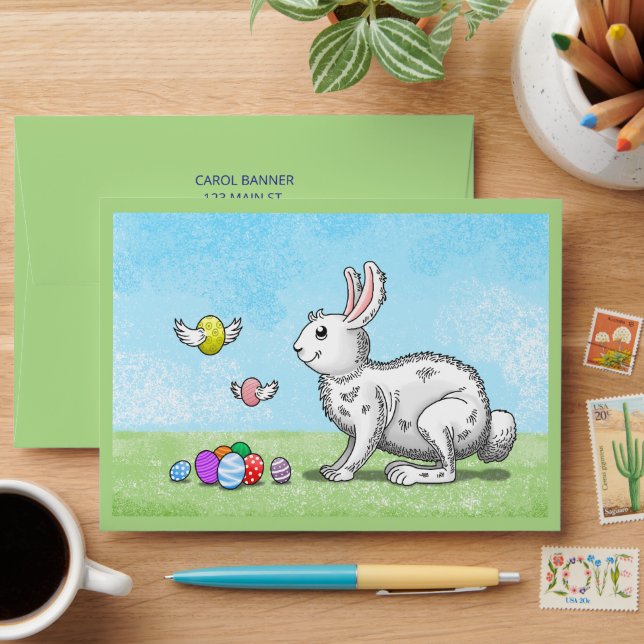 Easter Bunny's Envelope (Desk)