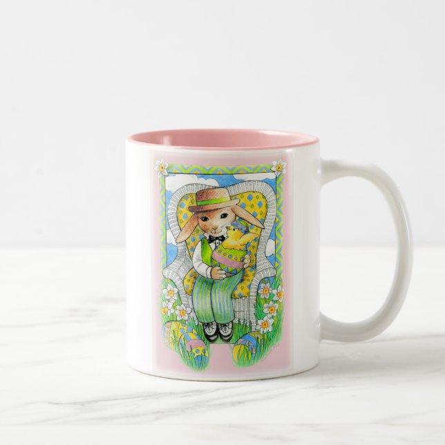Easter Bunny's Surprise Mug (Right)