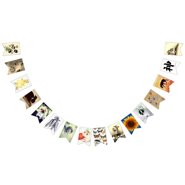 EASTER BUNTING FOR PARTIES AND DECORATION FLAGS (All)